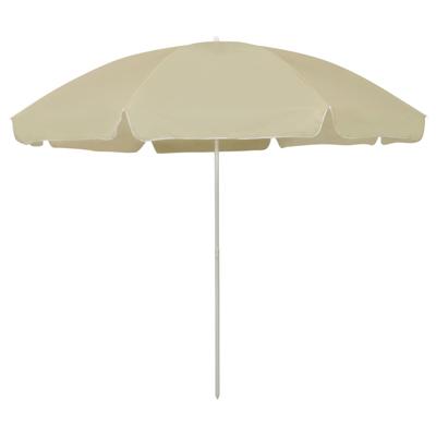 Strandparasol 300 cm zandgeel