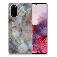 Samsung Galaxy S20 | TPU | Siliconen hoesje | Marmer Grijs Samsung Galaxy S20 | TPU | Siliconen hoesje | Marmer Grijs