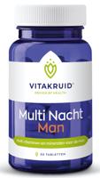 Vitakruid Multi Nacht Man 100% Vegan Tabletten