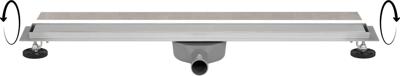 Ben Reversible douchegoot inzetbaar met tegel of meegeleverd rooster 80cm rvs