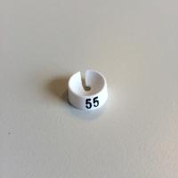 MB wit/zwart 55 voor op kledinghanger