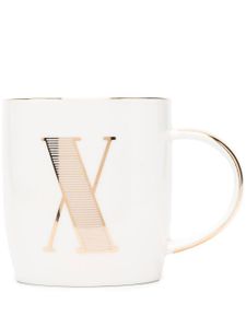 Bitossi Home tasse Letter-X en porcelaine - Blanc