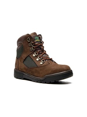 Timberland Kids bottines Field à lacets - Marron