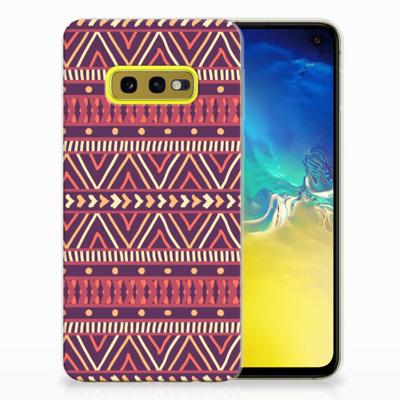 Samsung Galaxy S10e | TPU bumper | Aztec Paars