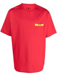 Ferrari t-shirt à logo imprimé - Rouge