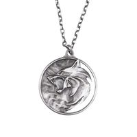 The Witcher Replica 1/1 Necklace Wolf Medallion - thumbnail