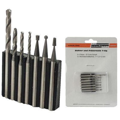 Brüder Mannesmann Boor/frezenset 7 dlg (Hobby) - 92562