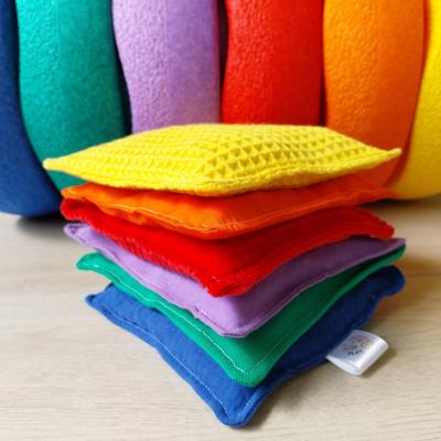 Sensorische Pittenzakjes, 6 stuks | Rainbow