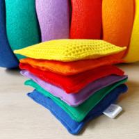Sensorische Pittenzakjes, 6 stuks | Rainbow Sensorische Pittenzakjes, 6 stuks | Rainbow