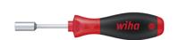 Wiha 343055 Schroevendraaier SoftFinish zeskantdopsleutel met korte ronde schacht 5.5 mm x 65 mm - 01076
