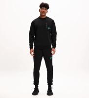 Malelions Sport Counter Sweater Ms1-ss25-21 Sweater 924 Black/turquoise