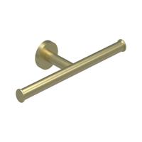 Toiletrolhouder IVY Dubbel Geborsteld Mat Goud PVD