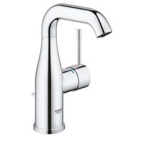 GROHE Essence Wastafelkraan Opbouw - uitloop 11.4cm - M-size - hoge draaibare uitloop - waste - chroom 24173001 - thumbnail