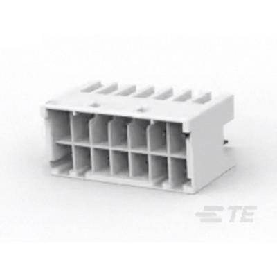 TE Connectivity 1-1971906-7 Male header, inbouw (standaard) Inhoud: 1 stuk(s) Tray