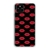 Lips: Google Pixel 5a 5G Transparant Hoesje Lips: Google Pixel 5a 5G Transparant Hoesje