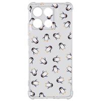 TPU Telefoonhoesje Motorola Moto G56 - Pinguïn backcover