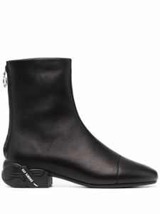 Raf Simons bottines Solaris à fermeture zippée - Noir