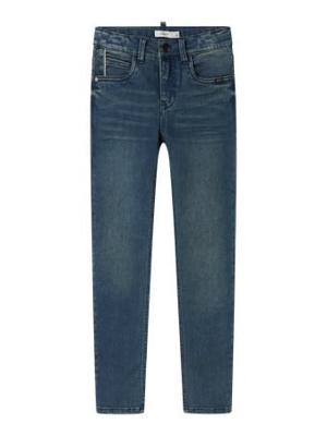 Name it winter jeansbroek jongens - blauw - xslim fit - NkmTheo