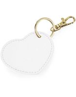 Atlantis BG746 Boutique Heart Key Clip - Soft-White - 7 x 6 cm