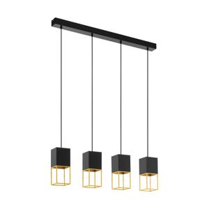 EGLO 97734 hangende plafondverlichting GU10 5 W LED Zwart, Goud