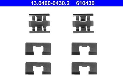 Accessoireset, schijfremblok 13046004302