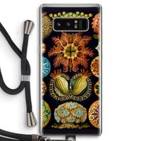 Haeckel Ascidiae: Samsung Galaxy Note 8 Transparant Hoesje met koord