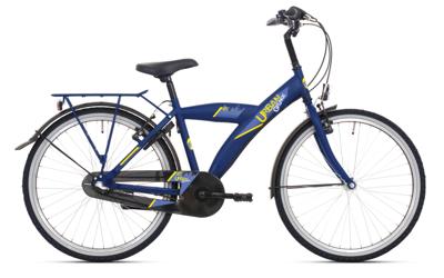 Bikefun Kinderfiets urban city 26 inch met nexus 3 versnelling/remnaaf - kobalt mat blauw