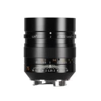 7Artisans 75mm F1.25 - Leica M Mount II - Full Frame - Zwart
