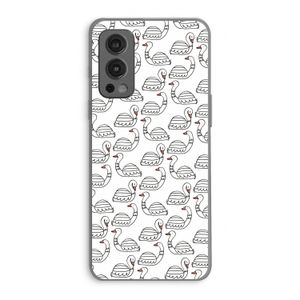 Zwanen: OnePlus Nord 2 5G Transparant Hoesje