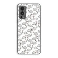 Zwanen: OnePlus Nord 2 5G Transparant Hoesje