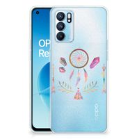 OPPO Reno 6 5G Telefoonhoesje met Naam Boho Dreamcatcher - thumbnail