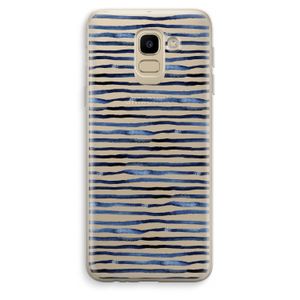 Verrassende lijnen: Samsung Galaxy J6 (2018) Transparant Hoesje