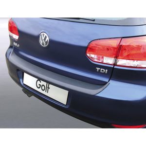 Bumper beschermer passend voor Volkswagen Golf VI 2008-2012 Zwart GRRBP317