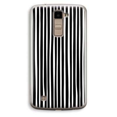 Stripes: LG K10 (2016) Transparant Hoesje