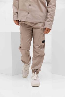 Malelions Signature Cargo Broek Kids Beige - Maat 152 - Kleur: Beige | Soccerfanshop