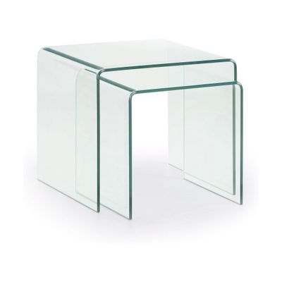 Kave Home Burano set van 2 bijzettafels