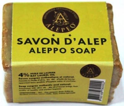Biologische Aleppo Olijfzeep Savon d&apos;Alep 4%