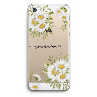 Daisies: iPhone 5 / 5S / SE Transparant Hoesje