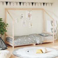 Kinderbedframe 80x200 cm massief grenenhout - thumbnail