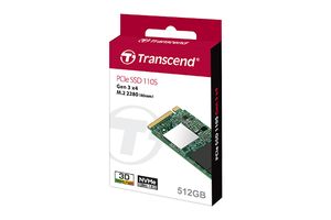 Transcend 110S NVMe/PCIe M.2 SSD 2280 harde schijf 128 GB M.2 NVMe PCIe 3.0 x4