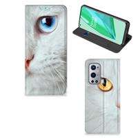 OnePlus 9 Pro | Hoesje maken | Witte Kat