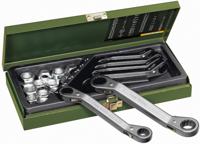 PROXXON ratelsleutel set "speeder" do-ring ratchet set ,reversible,6-piec