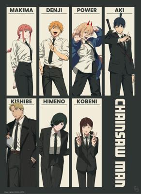 Poster Chainsaw Man Devil Hunters 38x52cm