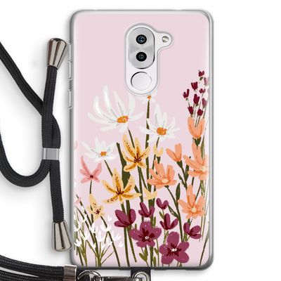 Painted wildflowers: Honor 6X Transparant Hoesje met koord