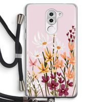 Painted wildflowers: Honor 6X Transparant Hoesje met koord