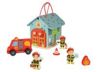 Playtive Draagbaar poppenhuis (Brandweer)