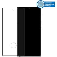 Mobilize Edge-To-Edge Glass Screen Protector Samsung Galaxy S22 Ultra 5G Black Edge Glue