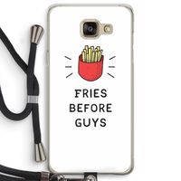 Fries before guys: Samsung Galaxy A5 (2016) Transparant Hoesje met koord