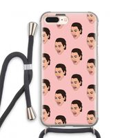 Ugly Cry Call: iPhone 7 PLUS Transparant Hoesje met koord