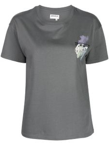 Musium Div. t-shirt en coton à imprimé graphique - Gris